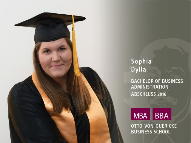 Sophia Dylla (BBA, Abschluss 2016)